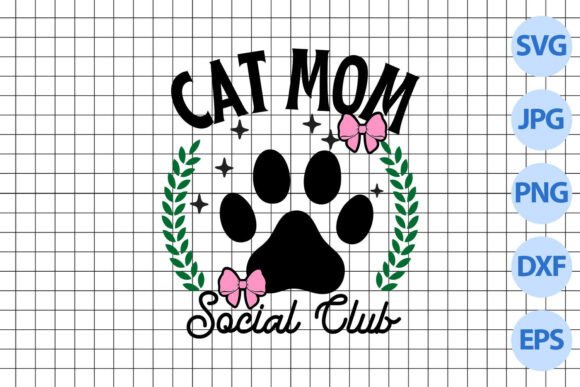 Cat Mom Social Club Png Review for Real Embroidery Projects