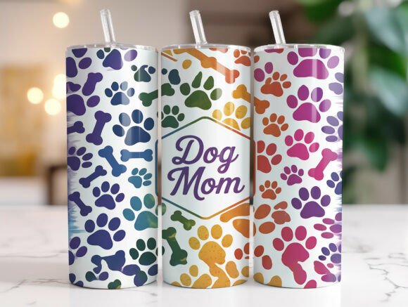 Dog Mom Paw Print Tumbler Wrap: A Design Review for Real Projects