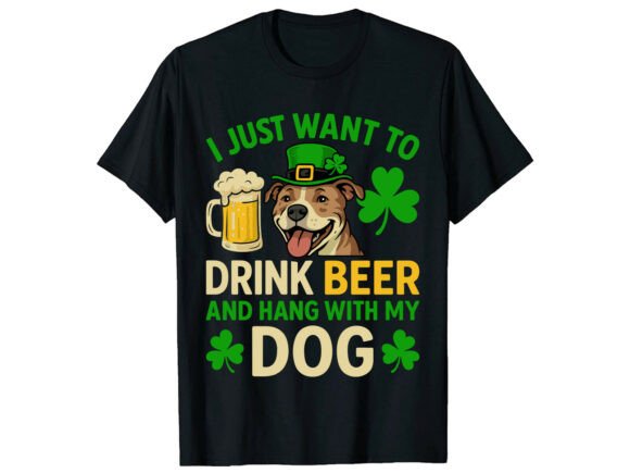 I Just One Pitbull Terrier T-Shirt Design for Commercial Use