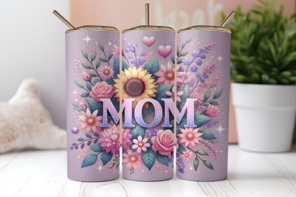 Mom Floral Mother’s Day Tumbler Wrap: A Design Asset Worth Considering